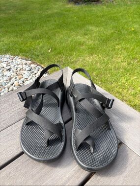 Chaco Mens Classic Black Sandals 11
